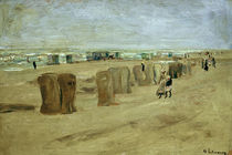 Liebermann / Beach in Noordwijk / 1908 by klassik art