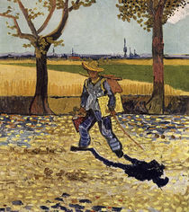 V. van Gogh, Auf dem Weg zur Arbeit von klassik art