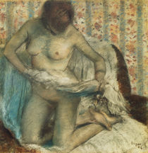 E.Degas, Nach dem Bade von klassik art