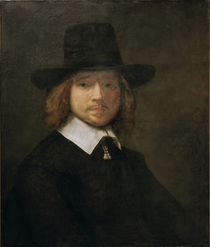 Circle of Rembrandt, Portrait of a man by klassik art