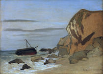 Monet / Falaise (Steep coast) / 1864 by klassik art