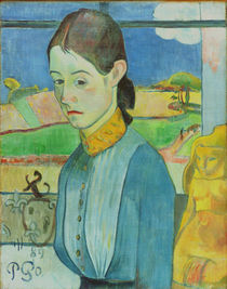 P.Gauguin, Junge Bretonin von klassik art