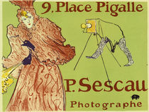 Toulouse-Lautrec, poster for Paul Sescau by klassik art