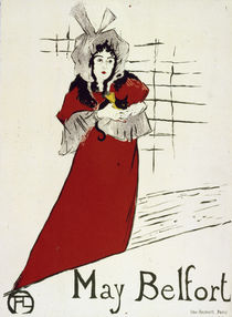 Toulouse-Lautrec / May Belfort / 1895 by klassik art