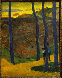 Gauguin / Blue Trees / 1888 by klassik art