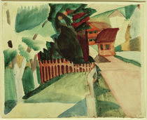 A.Macke / Village Road / 1914 by klassik art