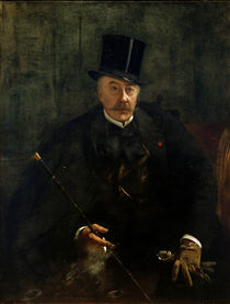 Alfred Stevens / Gemälde von Henri Gervex by klassik art