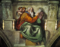 Michelangelo / Prophet Zacharias / 1509 by klassik art