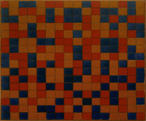 Mondrian / Komposition mit Gitter 8/1919 von klassik art