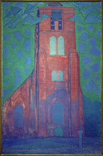 P.Mondrian, Zeeländischer Kirchturm von klassik art