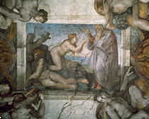 Creation of Eve / Michelangelo /  c. 1510 by klassik art