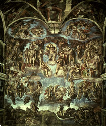 Michelangelo, Jüngstes Gericht von klassik art