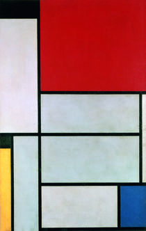 Piet Mondrian / Tableau I/ 1921 von klassik art