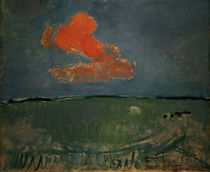 P.Mondrian, The Red Cloud by klassik art