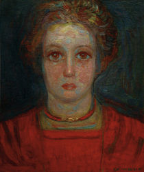 P.Mondrian, Portrait Of A Girl by klassik art