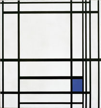 Mondrian / Komp. Linien Farbe, III./1937 von klassik art