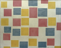 Mondrian / Komp. mit Farbflächen 2/ 1917 von klassik art