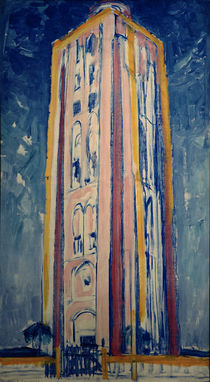 Piet Mondrian, Leuchtturm in Westkapelle von klassik art