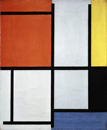Composition / P. Mondrian / Painting 1921 by klassik art