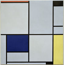 Mondrian / Tableau I; Komposition/ 1921 von klassik art