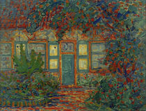 P.Mondrian, Kleines Haus im Sonnenlicht von klassik art