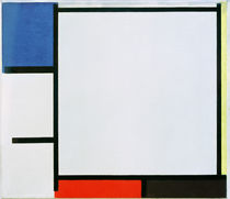 Piet Mondrian, Composition with blue... von klassik art