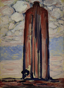 Piet Mondrian, Leuchtturm in Westkapelle von klassik art