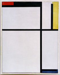 Piet Mondrian, Composition with red... by klassik art