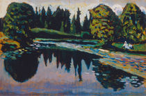 W.Kandinsky, Fluß im Sommer von klassik art