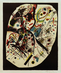 Kandinsky, Kleine Welten Blatt 3 von klassik art