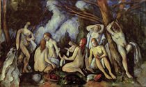Paul Cézanne, Les grandes baigneuses von klassik art
