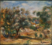 Auguste Renoir / Cagnes /  um 1909–10 von klassik art