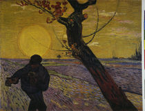 Van Gogh / Sämann untergehende Sonne/1888 von klassik art