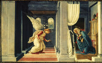 S.Botticelli, Anunciation of Mary by klassik art