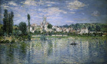 Monet / Vétheuil in the Summer, Painting by klassik art