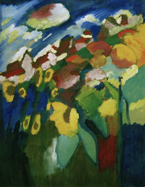 W.Kandinsky, Murnau – Garten II, 1910 von klassik art