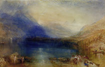 Zuger See / Aquarell v. W.Turner von klassik art