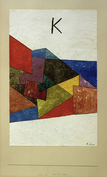 'Paul Klee, Kraftwetter' by klassik-art