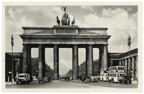 Berlin, Brandenburger Tor / Fotopostkarte, um 1939 von klassik art