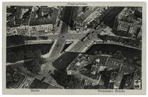 Berlin, Potsdamer Brücke und Viktoriabrücke / Luftaufnahme, um 1910 von klassik art
