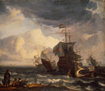 Backhuysen, L. / Holländ. Kriegsschiffe/1683 von klassik art