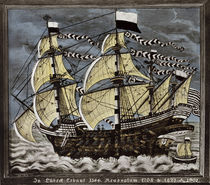 Lübecker Adler / Hanseatic Ship by klassik art
