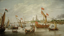 Friedensschluß Antwerpen 1648 / B..Peeters von klassik art