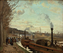 C.Pissarro, Die Seine bei Port-Marly von klassik art
