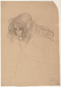 G.Klimt, Weibliches Bildnis (Studie Unkeuschheit) by klassik art