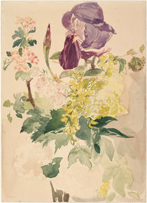 E.Manet, Blumenstück mit Schwertlilie by klassik art