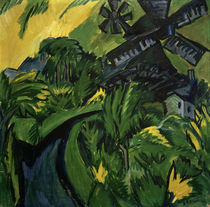 E.L.Kirchner, Windmühle auf Fehmarn von klassik art