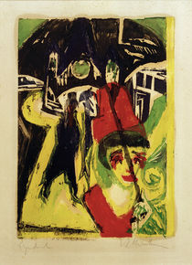 E.L.Kirchner / Coquette in the Street by klassik art