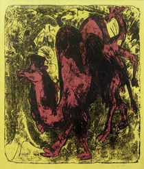 E.L.Kirchner / Camel and Dromedary by klassik art
