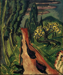 E.L.Kirchner / Road in The Taunus Mount. by klassik art